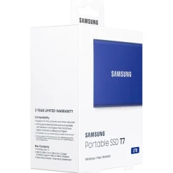 2TB Samsung T7 blau Extern USB 3.2 (Typ-C) (MU-PC2T0H/WW)