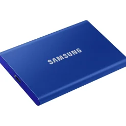 2TB Samsung T7 blau Extern USB 3.2 (Typ-C) (MU-PC2T0H/WW)