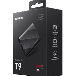 1TB Samsung T9 Extern USB 3.2 (Typ-C) (MU-PG1T0B/EU)