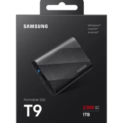 1TB Samsung T9 Extern USB 3.2 (Typ-C) (MU-PG1T0B/EU)