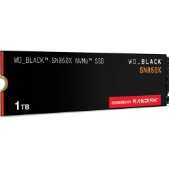 1TB SanDisk WD Black SN850X M.2 2280 PCIe 4.0 x4 3D-NAND TLC (WDS100T2X0E)