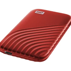 2TB SanDisk WD My Passport SSD rot Extern USB 3.2 (WDBAGF0020BRD-WESN)