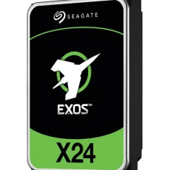 12TB Seagate Exos X24 ST12000NM002H - Festplatte - Enterprise - intern - 3.5" (8.9 cm) - SATA 6Gb/s - Puffer: 512 MB