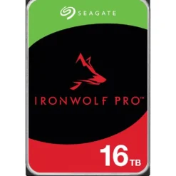 16TB Seagate IronWolf Pro NAS HDD +Rescue ST16000NT001 256MB 3.5" (8.9cm) SATA 6Gb/s