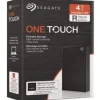 4TB Seagate One Touch External HDD with Password Protection Black