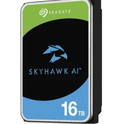 16TB Seagate SkyHawk AI ST16000VE004 - Festplatte - intern - 3.5" (8.9 cm) - SATA 6Gb/s - Puffer: 512 MB
