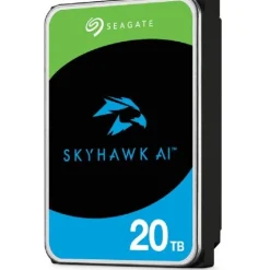 20TB Seagate Surveillance Video Optimized AI Skyhawk HDD SATA 6Gb/s 512MB cache 3.5inch CMR Helium