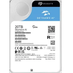 20TB Seagate Surveillance Video Optimized AI Skyhawk HDD SATA 6Gb/s 512MB cache 3.5inch CMR Helium