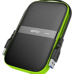 1TB Silicon Power Armor A60 SP010TBPHDA60S3K 2.5" (6.4cm) USB 3.0 schwarz/grün