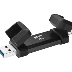 1TB Silicon Power Portable-Stick-SSD USB 3.2 DS72 Black