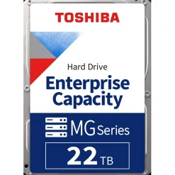22TB Toshiba Cloud-Scale Capacity MG10F MG10AFA22TE 512MB 3.5" (8.9cm) SATA 6Gb/s