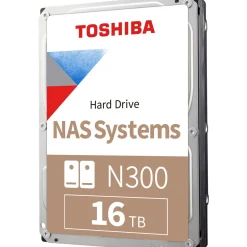 16TB Toshiba N300 HDWG51GUZSVA 512MB 3.5" (8.9cm) SATA 6Gb/s
