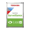 10TB Toshiba S300 AI Surveillance MG10ADA10TE-V 512MB 3.5" (8.9cm) SATA 6Gb/s