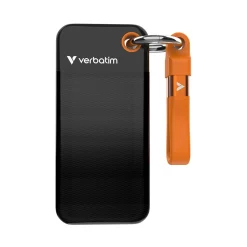 1TB Verbatim Pocket schwarz/orange Extern USB 3.2 (Typ-C) (32193)