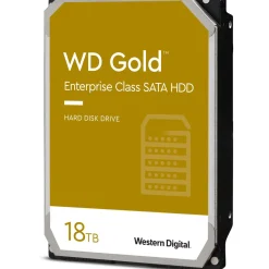 18TB WD Gold WD181KRYZ 512MB 3.5" (8.9cm) SATA 6Gb/s