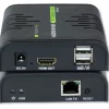 Techly HDMI KVM Extender über Netzwerkkabel, 120m