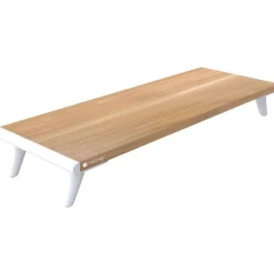 Techly Monitorständer Riser, Naturholz