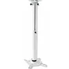 Techly Profi Deckenhalterung f. Beamer,ausziehbar,50-77cm,w.