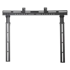 Technly Universal Soundbar Halterung fuer TV Montage schwarz Breite 715mm Hoehe 403mm Fuer TV mit VESA bis 600x400 max.Traglast 10Kg