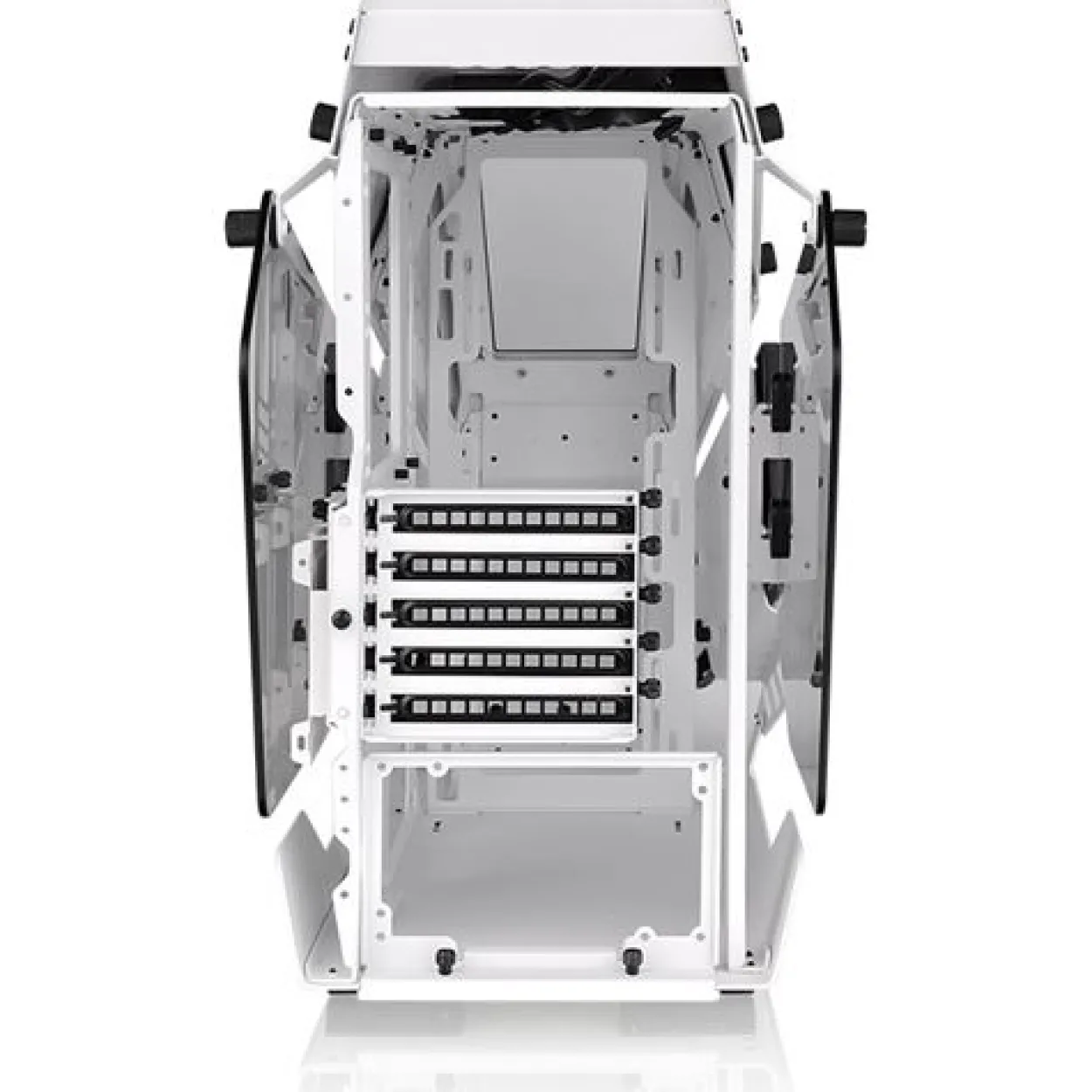 Thermaltake AH T200 Snow Mini Tower ohne Netzteil weiss