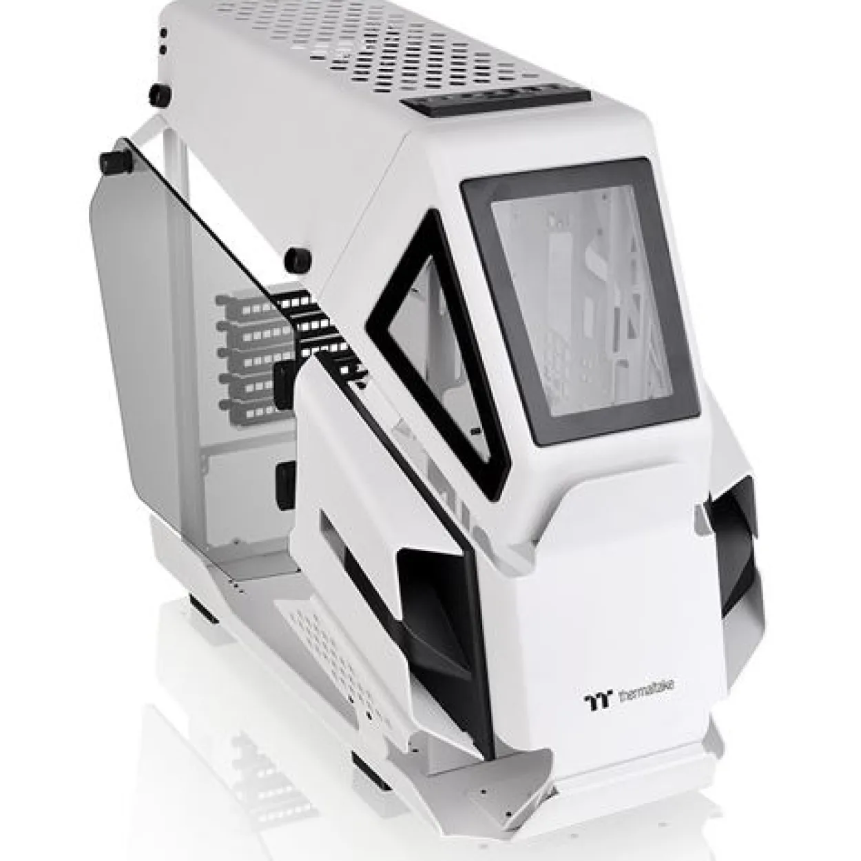 Thermaltake AH T200 Snow Mini Tower ohne Netzteil weiss
