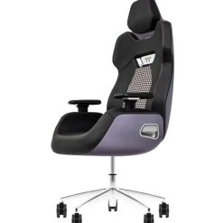 Thermaltake Argent E700 Real Leather Gaming Chair Space Gray with houndstooth fabric