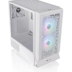 Thermaltake Ceres 330 TG ARGB Snow Midi Tower ohne Netzteil weiss