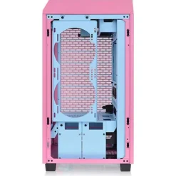 Thermaltake The Tower 200 ITX Tower ohne Netzteil pink