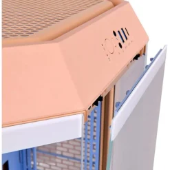 Thermaltake The Tower 300 Peach Fuzz Mini Tower ohne Netzteil beige/blau