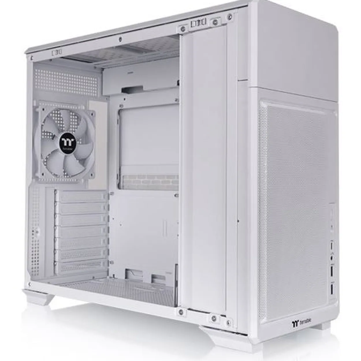 Thermaltake TR300 TG Snow Midi Tower ohne Netzteil weiss