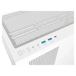 Thermaltake View 270 Plus WS ARGB Snow Midi Tower ohne Netzteil weiss/braun