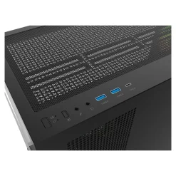 Thermaltake View 270 Plus WS ARGB Midi Tower ohne Netzteil schwarz/braun
