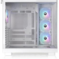 Thermaltake View 380 XL TG ARGB Snow Midi Tower ohne Netzteil weiss