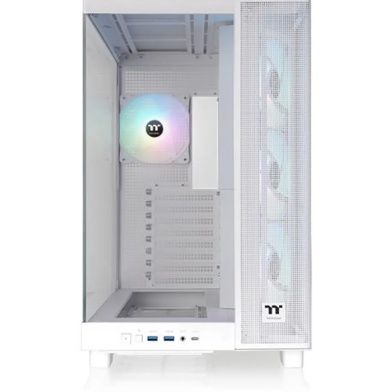 Thermaltake View 380 XL TG ARGB Snow Midi Tower ohne Netzteil weiss