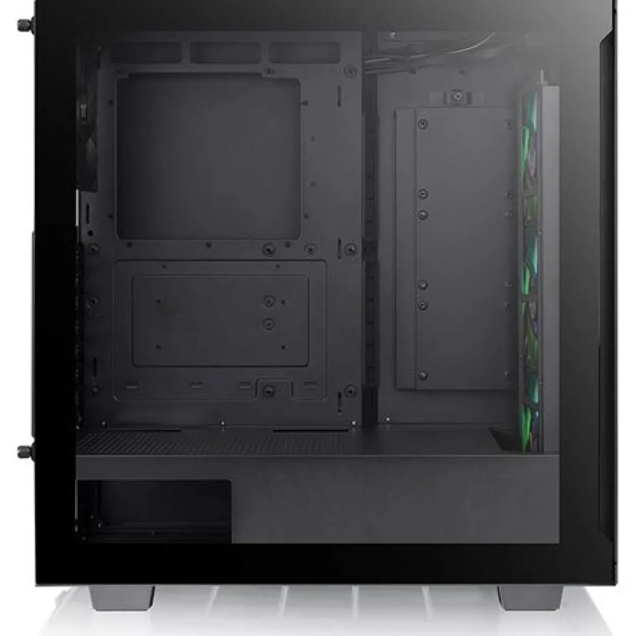 Thermaltake V350 TG ARGB Air Midi Tower ohne Netzteil schwarz