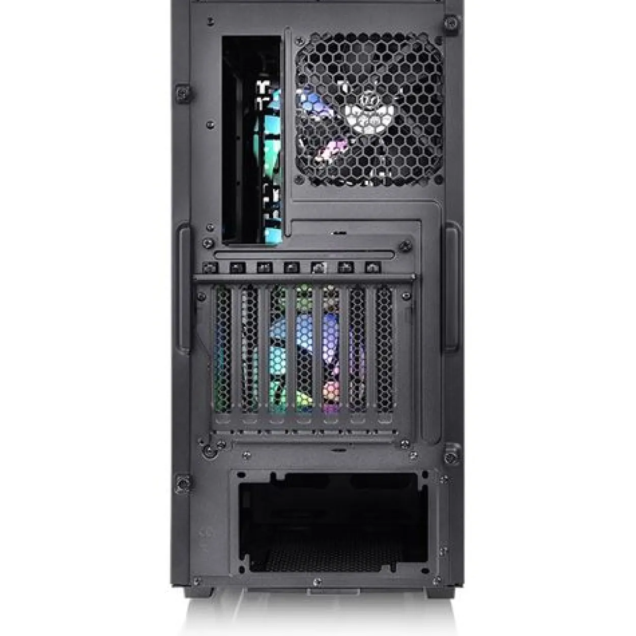 Thermaltake V350 TG ARGB Air Midi Tower ohne Netzteil schwarz