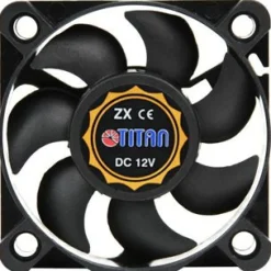 Titan TFD-5010M12Z 50x50x10mm 4500 U/min 23 dB(A) schwarz