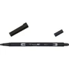 TOMBOW Doppelfasermaler "DUAL BRUSH PEN ABT", black