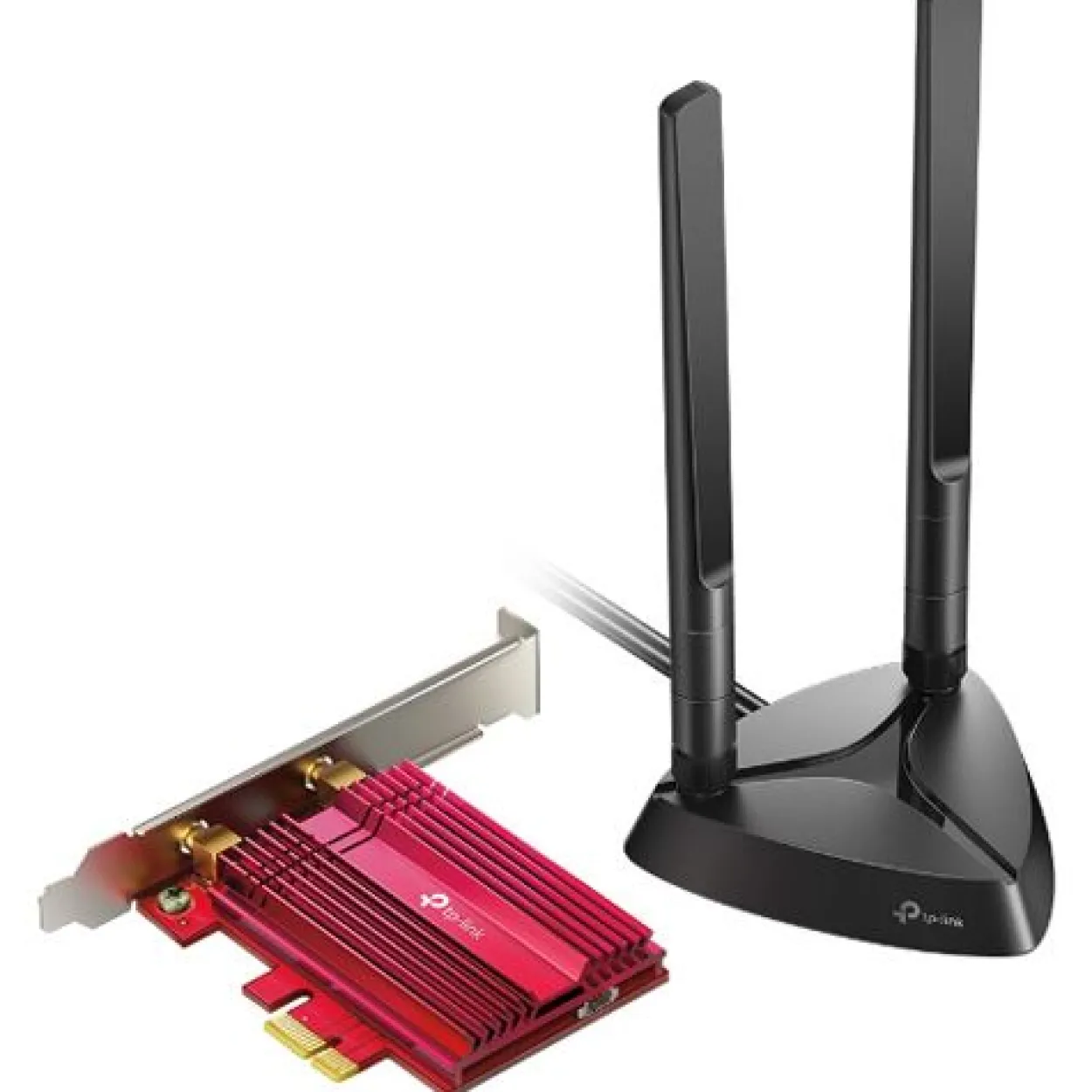 TP-Link AX3000, 2.4GHz/5GHz WLAN, Bluetooth 5.0 LE, PCIe x1 (Archer TX3000E)