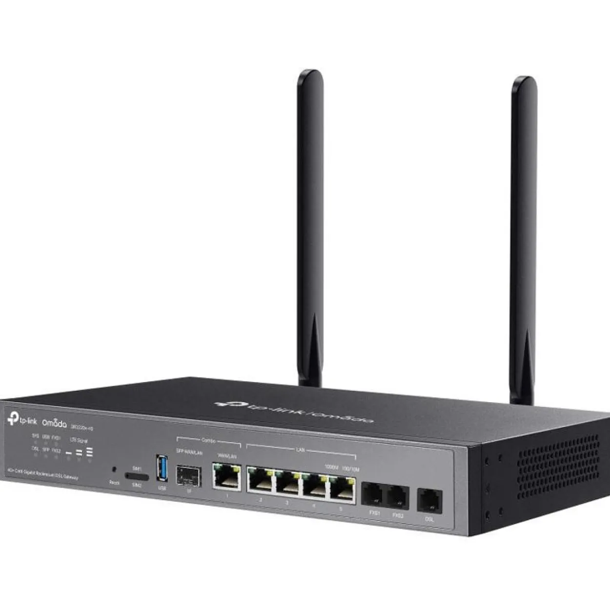 TP-Link 4G+ 1G RACKMOUNT DSL GATEWAY 1X 1G WAN 4X LAN 1X DSL 2X RJ11