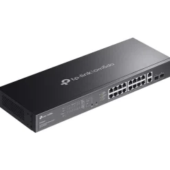 TP-LINK 20-PORT 1G EASY MANAGED SWITCH 16-PORT POE+ 250 W POE POWER