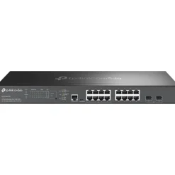 TP-Link Switch SG3218XP-M2 16-Port Managed L2+ 8x 2.5G PoE+, 2x 10G SFP+ Slots