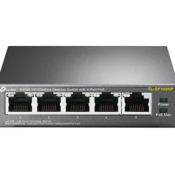 TP-Link TL-SF1005P 5-Port 10/100 Desktop Switch 4x PoE