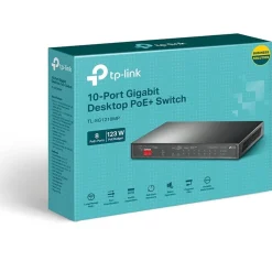 TP-Link TL-SG1210MP V2 - Switch - 10 Anschlüsse - unmanaged