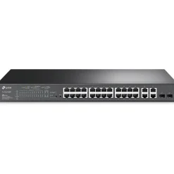 TP-Link TL-SL2428P 24-Port 10/100 + 4-Port Gigabit PoE+ Switch