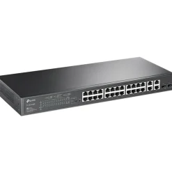 TP-Link TL-SL2428P 24-Port 10/100 + 4-Port Gigabit PoE+ Switch