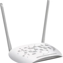 TP-LINK TL-WA801N N300 Wi-Fi Access Point 300 Mbps at 2.4 GHz 2× Fixed Antennas 1× 10/100M Port