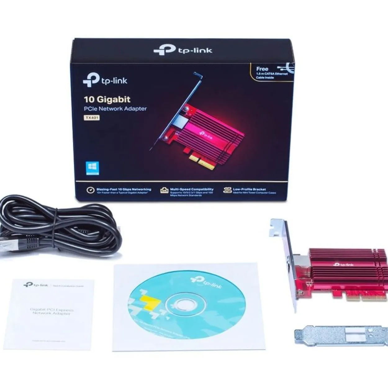 TP-LINK TX410 10 GIGABIT PCIE NETWORK ADAPTER