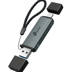 TP-LINK USB3.0 TYPE-C SD 3.0 ADAPTER 1X SD PORT 1X MICROSD