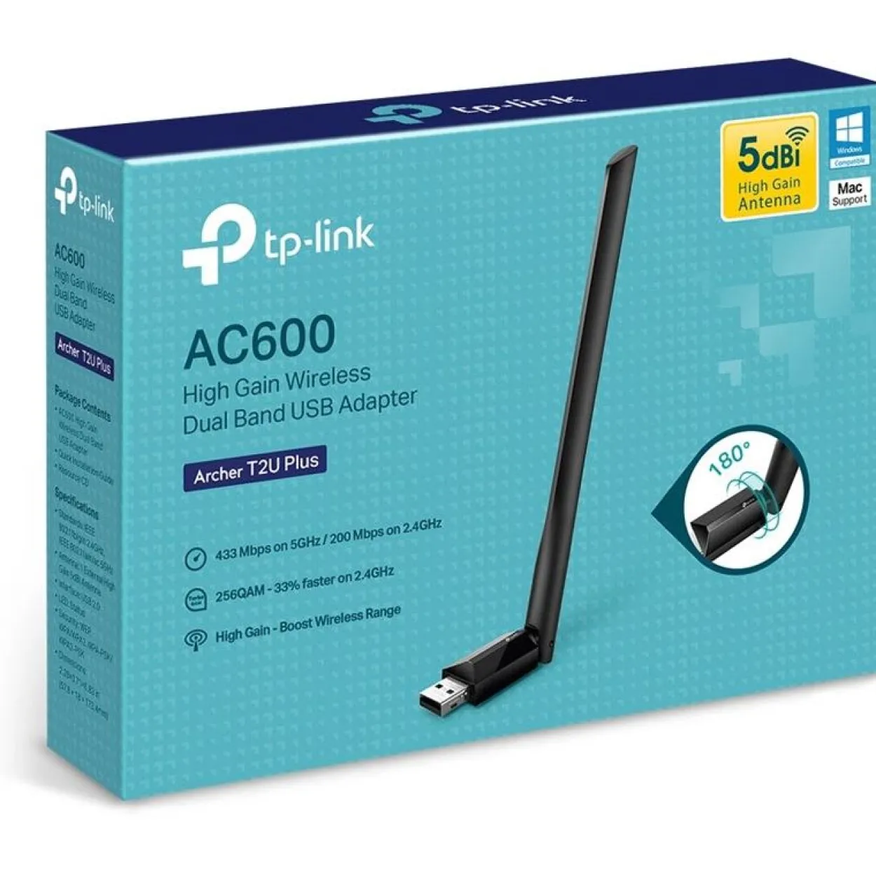 TP-Link WLAN-USB-Adapter Archer T2U+